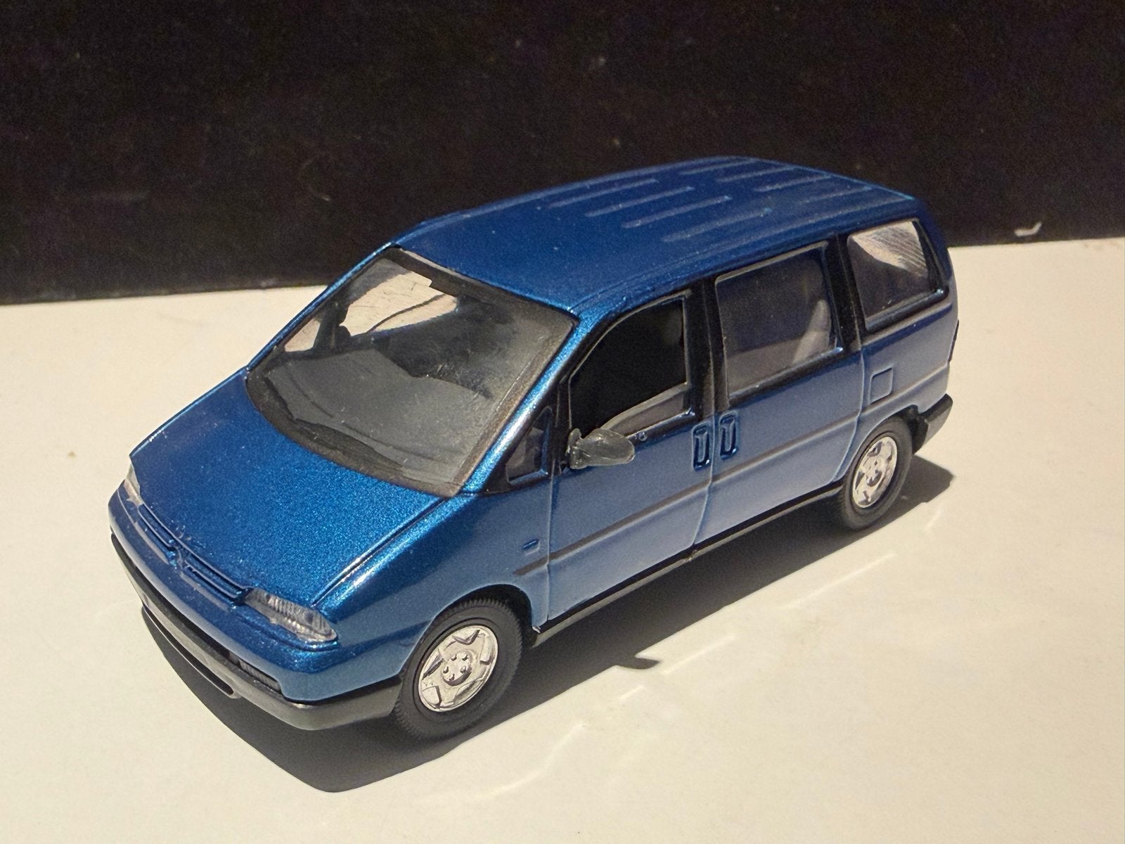Solido Hachette Peugeot 806 modelauto - Blauw, Ophalen of Verzenden, Zo goed als nieuw
