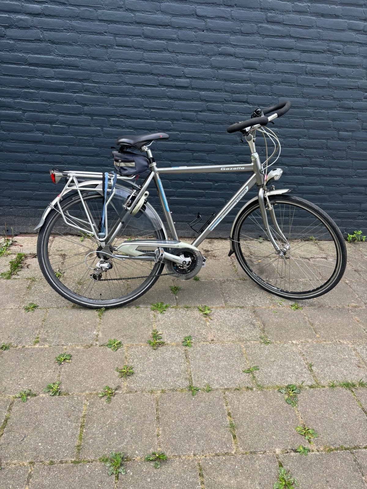 Gazelle fuente herenfiets 28 inch met 3x8 versnellingen H57, Ophalen, Versnellingen, Zo goed als nieuw, 57 tot 61 cm