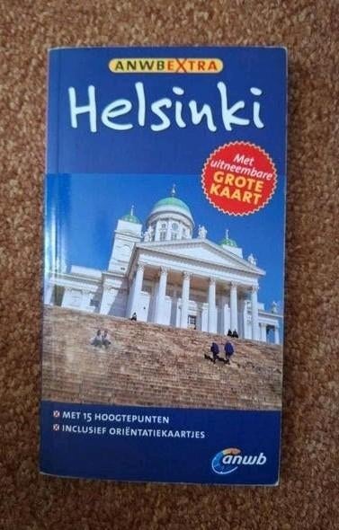 ANWB extra Reisgids Helsinki met kaart., Europa, Ophalen of Verzenden, Zo goed als nieuw, Reisgids of -boek