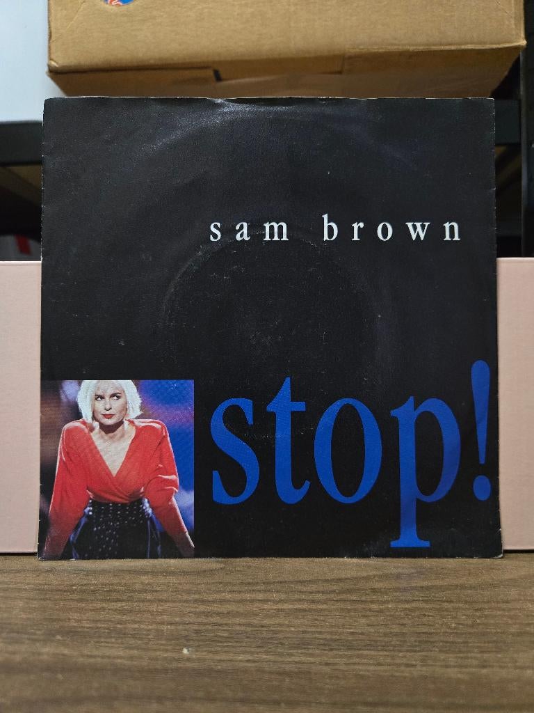 Sam Brown - Stop, 7 inch, Single, Ophalen of Verzenden, Zo goed als nieuw