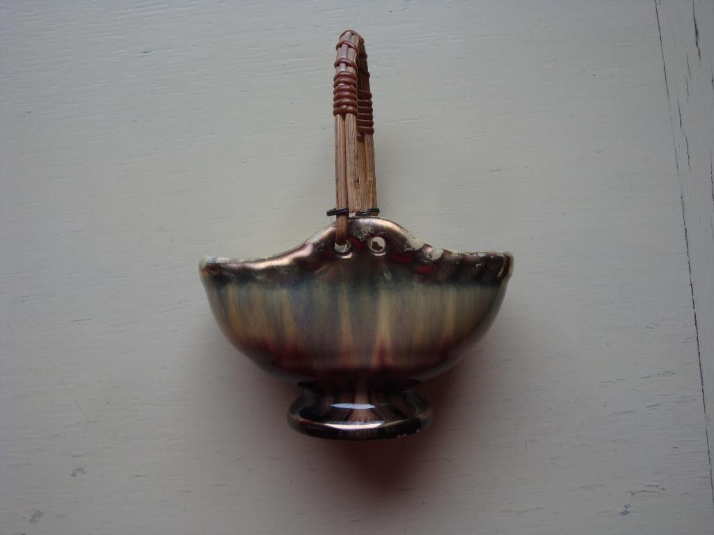 Antiek bonbonschaaltje / schaaltje met hengsel / bonbonniere, Antiek en Kunst, Ophalen of Verzenden