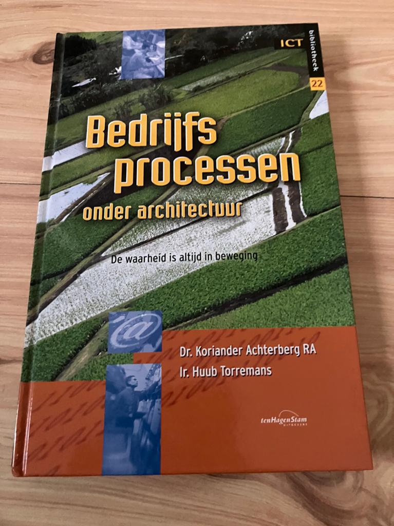 Boek Bedrijfsprocessen onder architectuur, Boeken, Ophalen of Verzenden, Zo goed als nieuw, K. Achterberg; H. Torremans