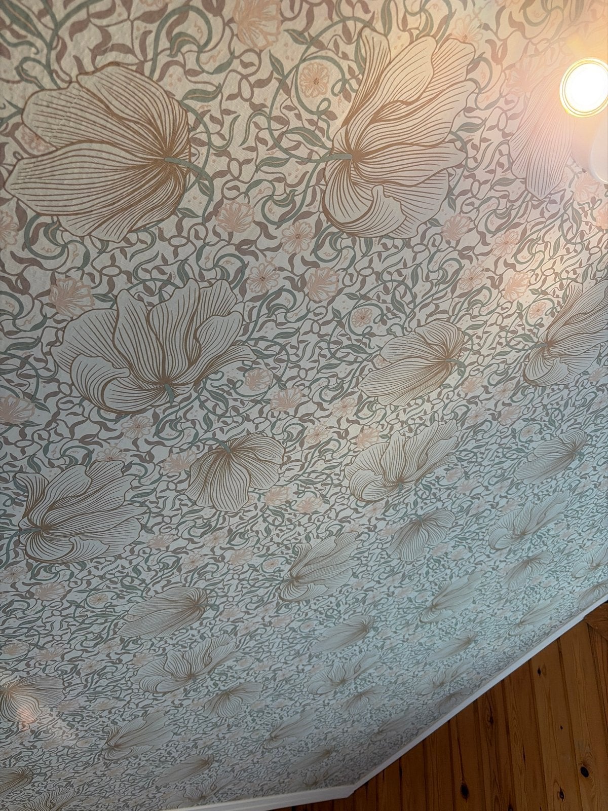 Behang van Karwei - SuperFresco Easy met bloemenpatroon, Ophalen, Bloemen, Natuurlijk, Overige merken