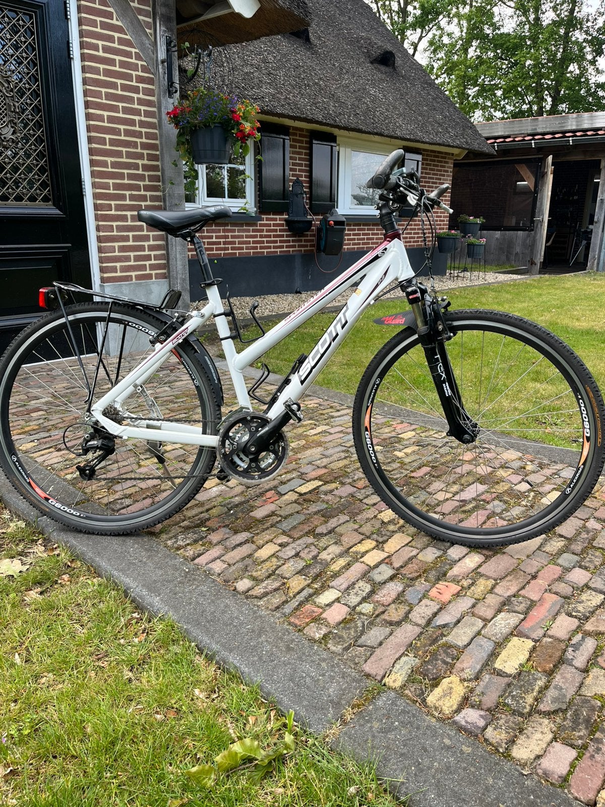Scott sportster dames fiets., Ophalen, Zo goed als nieuw, Meer dan 20 versnellingen, Overige merken