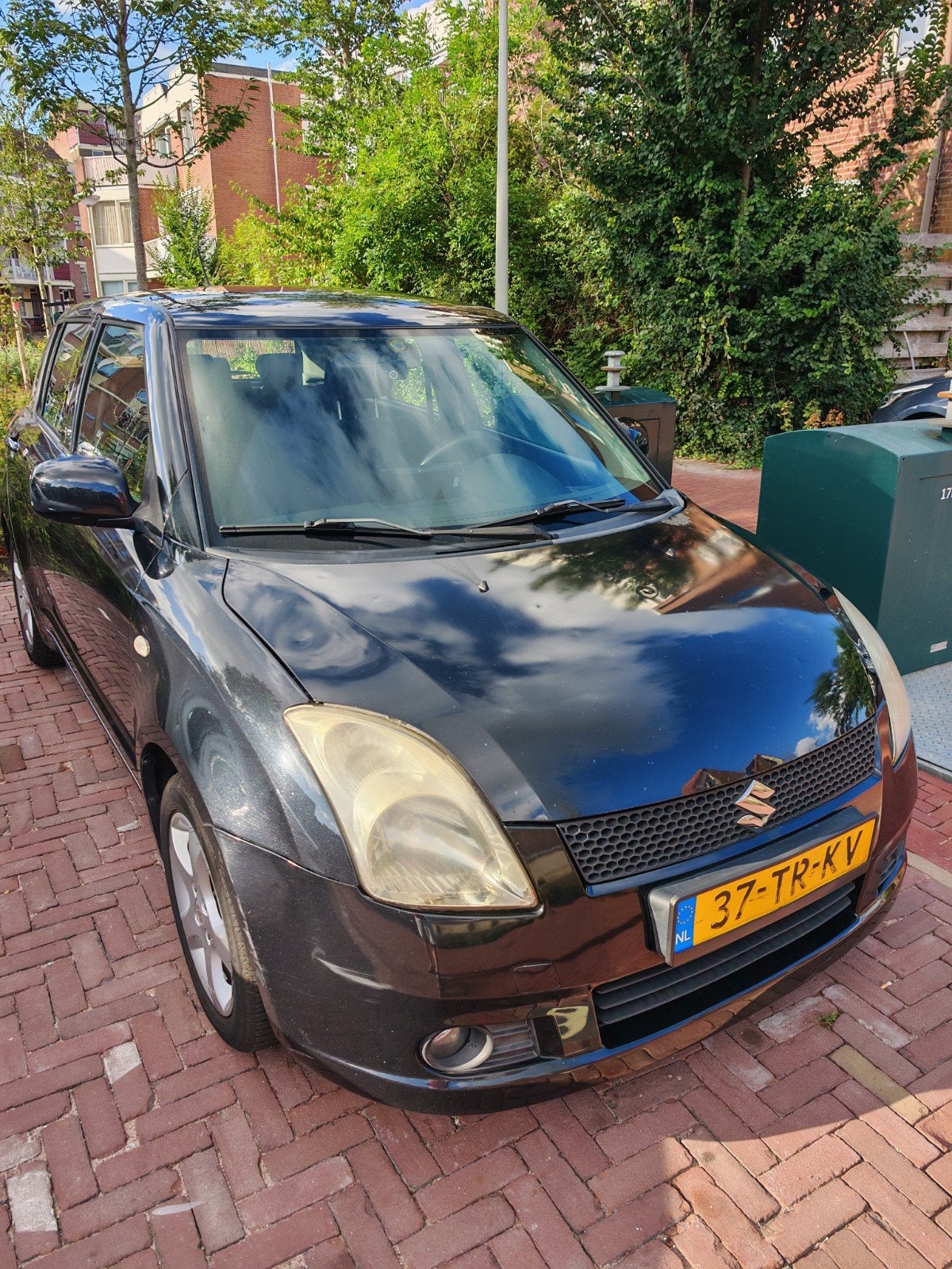 Suzuki Swift Samurai 1.3 5DRS 2007 Zwart, Auto's, Voorwielaandrijving, Stof, 40 €/maand, Zwart