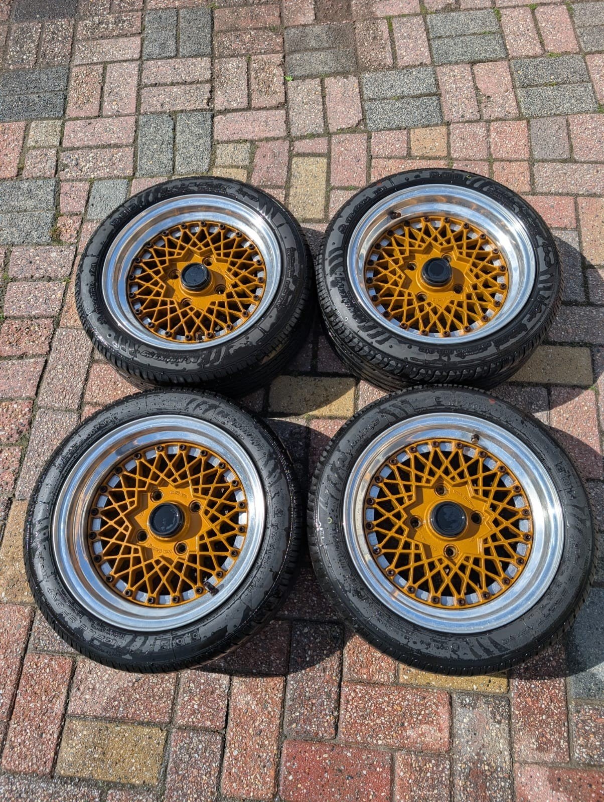 Zeldzame Originele RAYS Volk Racing Mesh velgen – 14” 6.5J 4, Ophalen, Gereviseerd