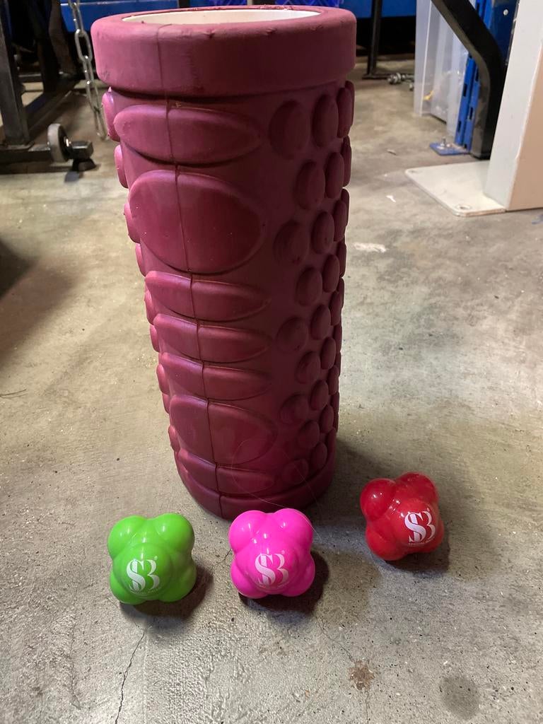 Foamrollen en frictie ballen, Ophalen