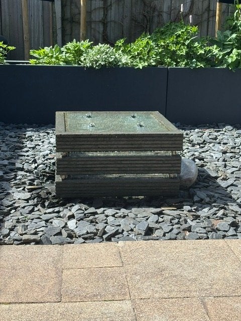 Watertafel tuin, Ophalen, Gebruikt, Beton, Waterornament