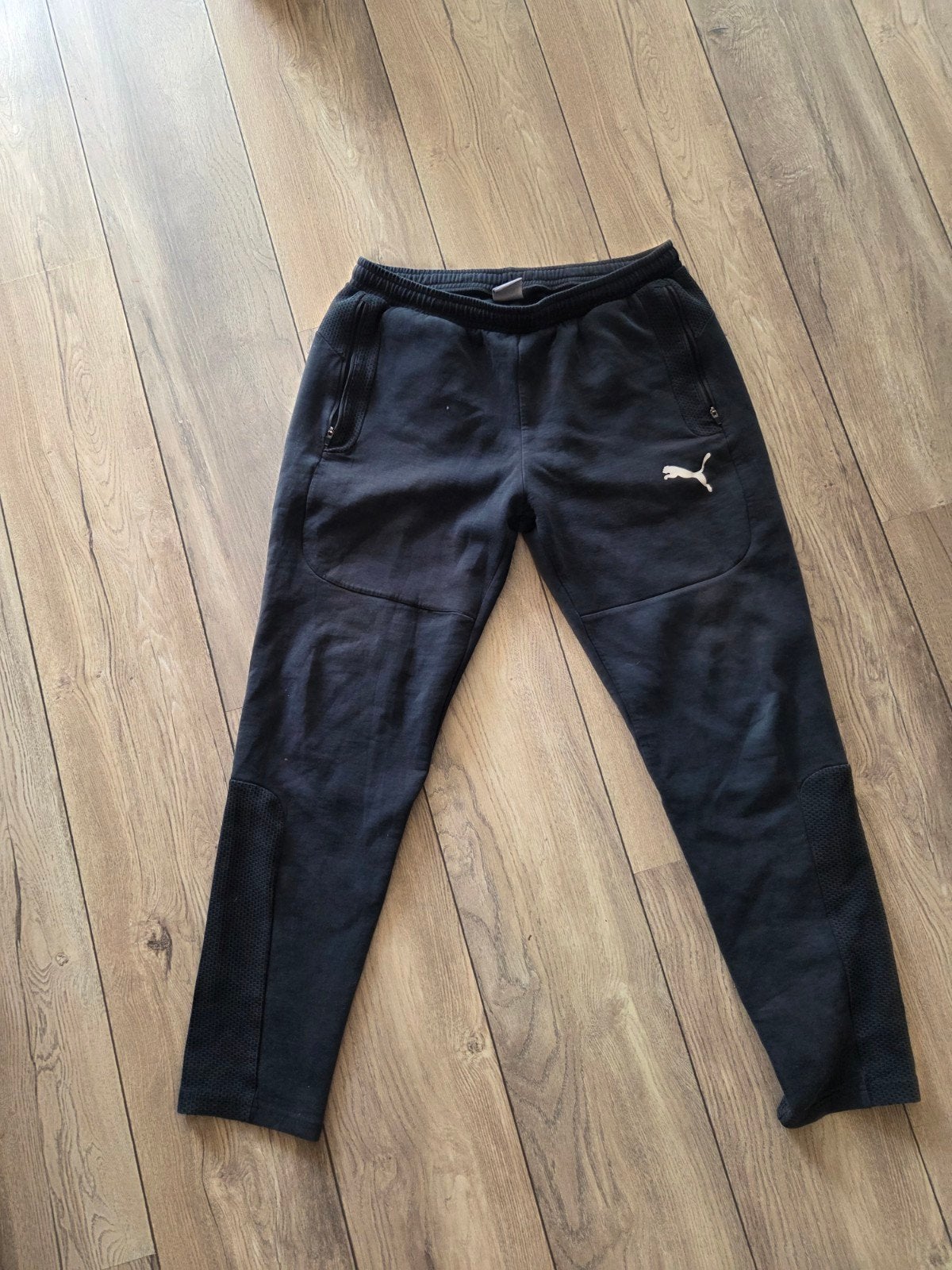 Puma joggingbroek pantalon maat L (ruilen voor XL mogelijk), Zwart, Ophalen of Verzenden, Zo goed als nieuw, Algemeen