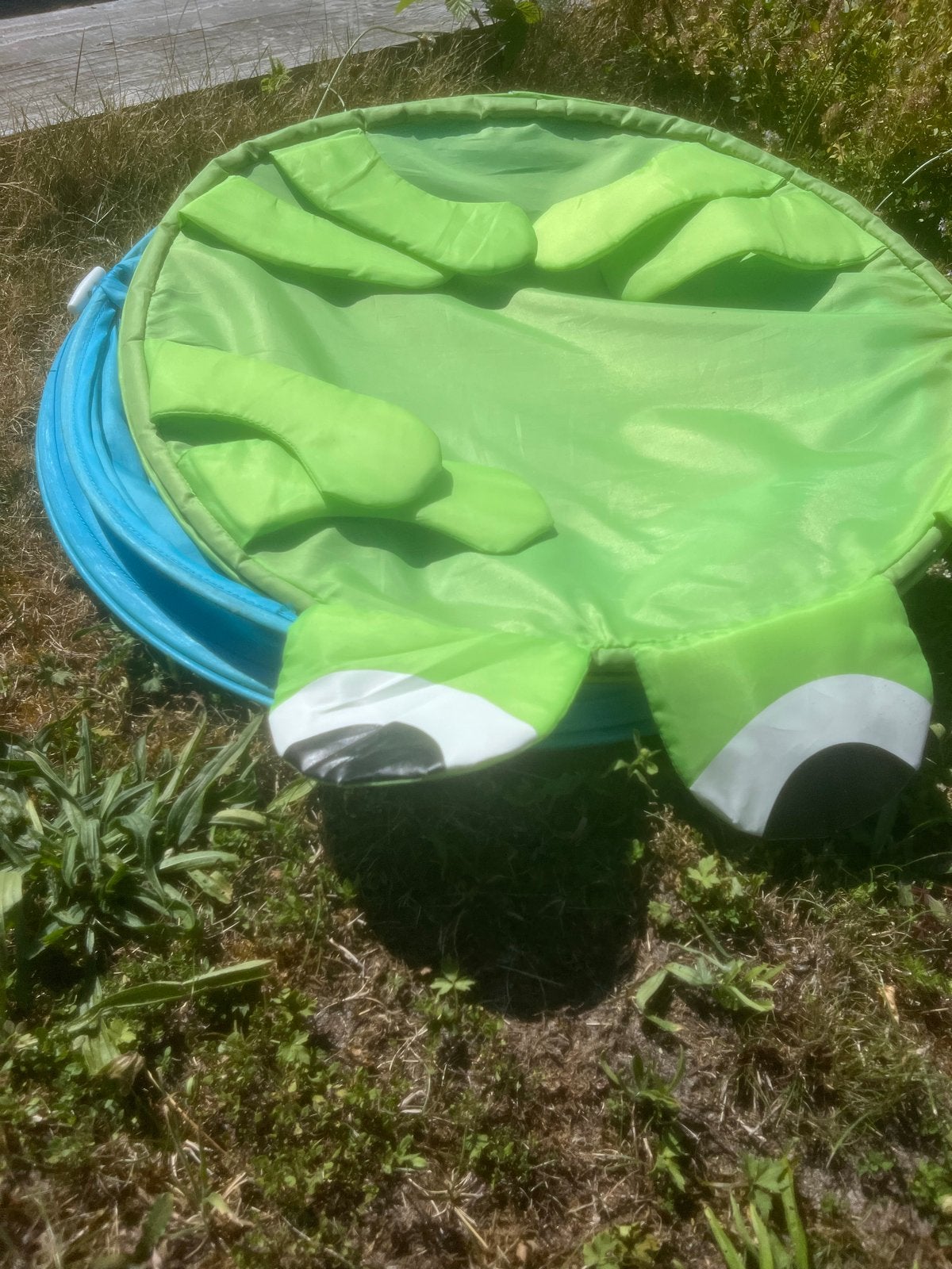 Opvouwbare Wasmand Kinderkamer - Groene Kikker, Ophalen, Gebruikt