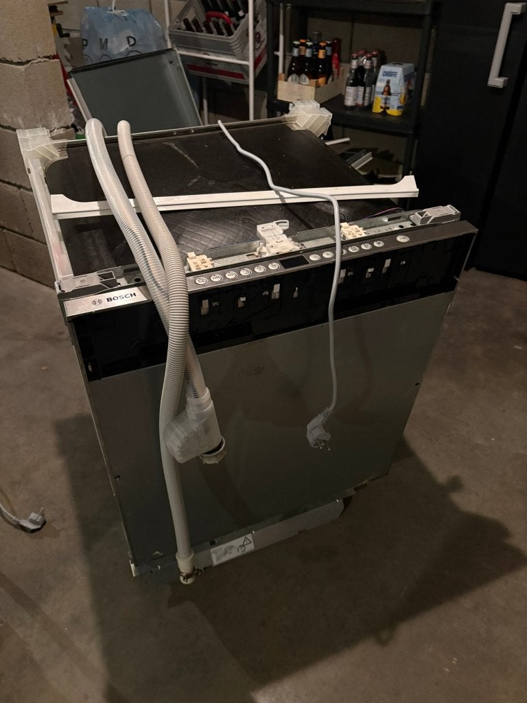 2x Bosch SMV93M70NL defect - onderdelen, Ophalen, Energieklasse A of zuiniger, 60 cm of meer, Minder dan 10 liter