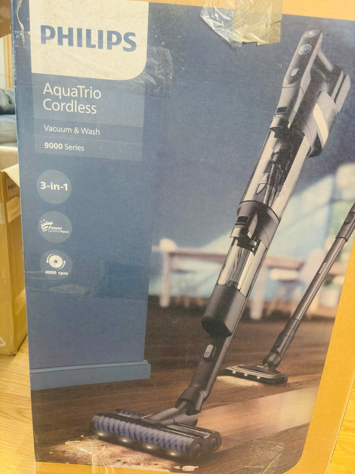 Philips AquaTrio Wet & Dry steelstofzuiger 9000-serie, Ophalen, Philips, Reservoir, Steelstofzuiger