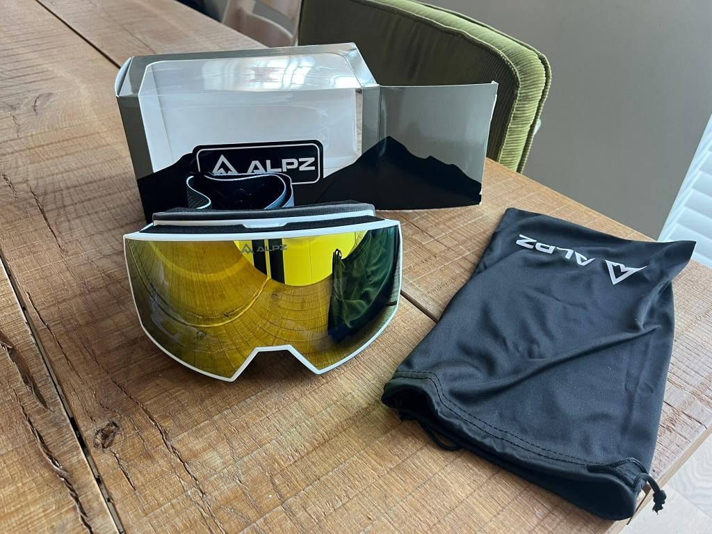 alpz skibril zgan, Sport en Fitness, Skiën en Langlaufen, Overige typen, Nieuw, Skiën, Minder dan 100 cm