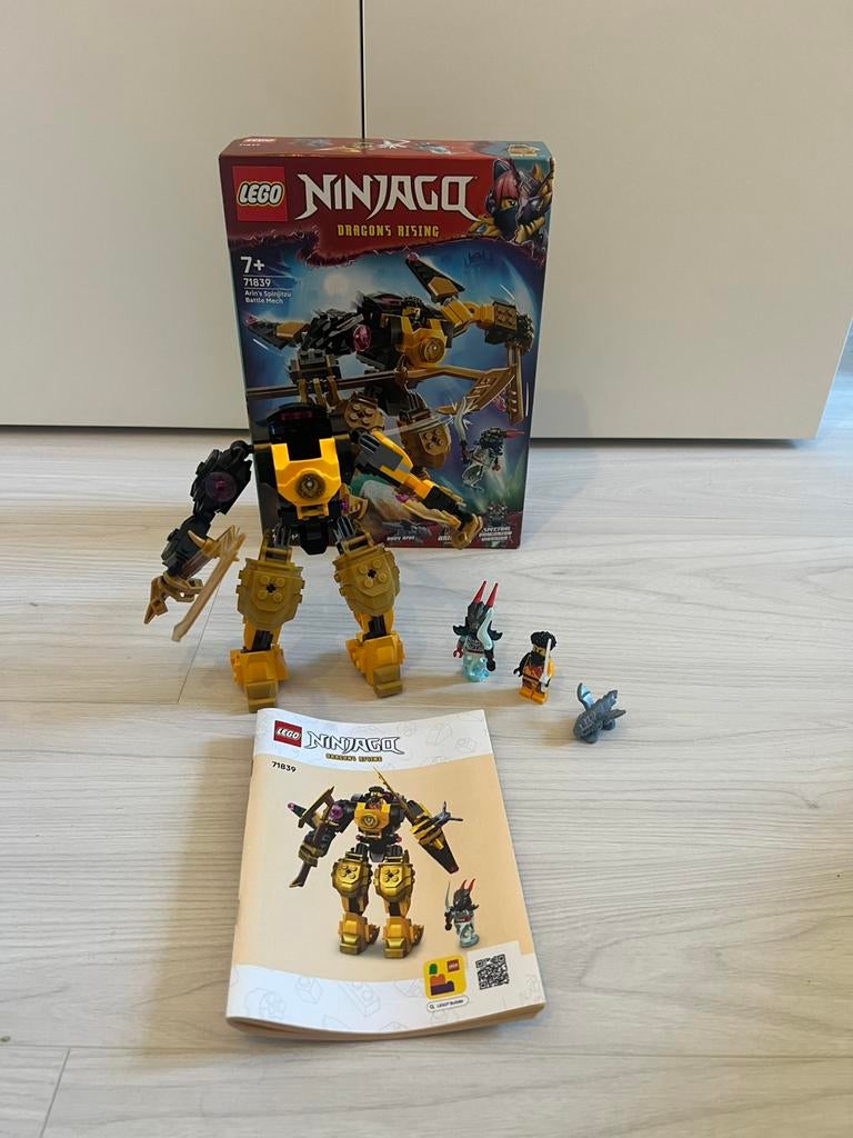 Lego 71839 Arins battle mech Inclusief doos!!, Ophalen of Verzenden, Zo goed als nieuw, Complete set, Lego