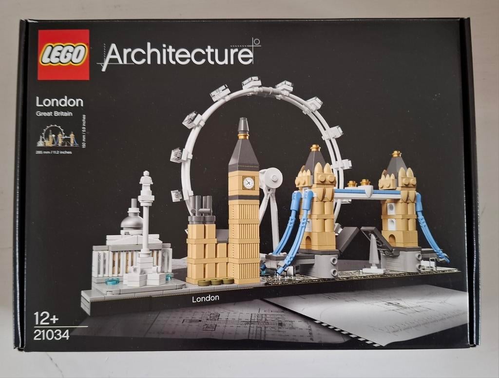 Lego Architecture 21034 London - Compleet, Ophalen of Verzenden, Zo goed als nieuw, Complete set, Lego