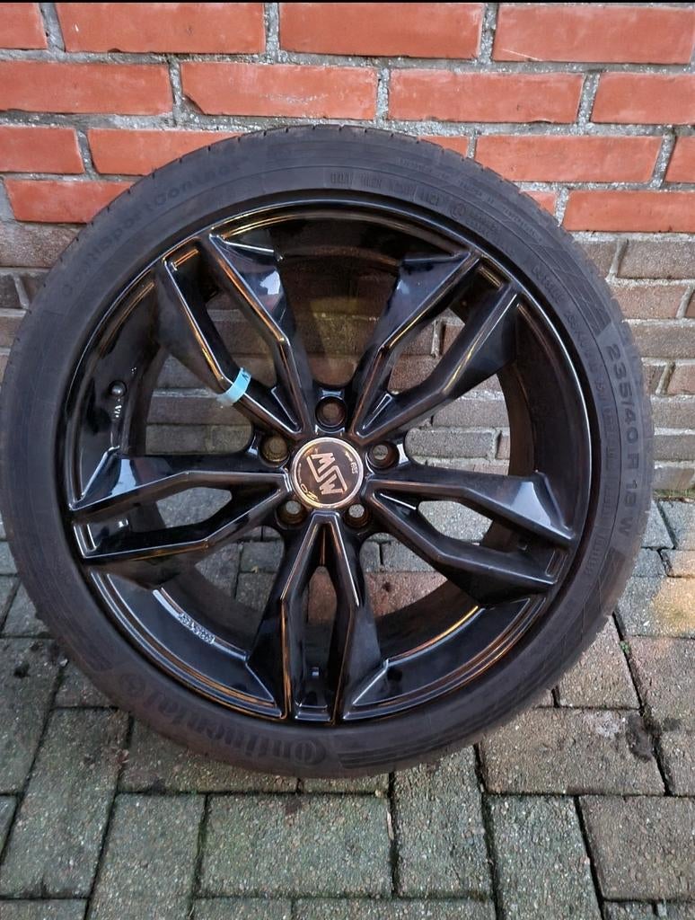 Msw 71 velgen 8x18 ET35 5x112, Auto-onderdelen, Banden en Velgen, Ophalen, Velg(en)