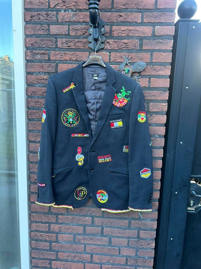 Oeteldonk jasje, Maat 52/54 (L), Carnaval, Ophalen of Verzenden, Zo goed als nieuw