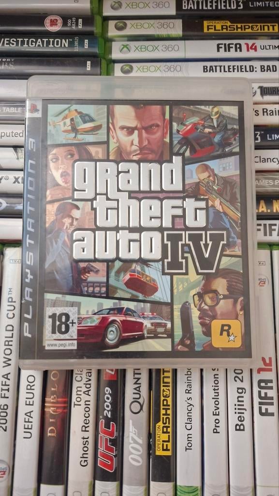 Gta IV (4) ps3, Spelcomputers en Games, Games | Sony PlayStation 3, 1 speler, Ophalen of Verzenden, Zo goed als nieuw, Vanaf 18 jaar