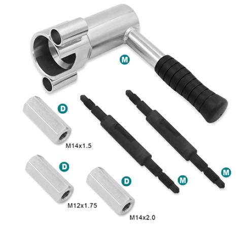 Fusee stuurkogel verwijder- / montageset Volvo OEM 9995796, Ophalen of Verzenden, Nieuw