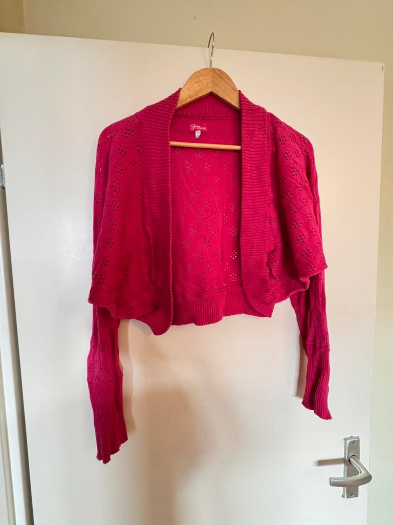 Tante Betsy vestje xxl, Ophalen of Verzenden, Zo goed als nieuw, Maat 46/48 (XL) of groter, Blauw