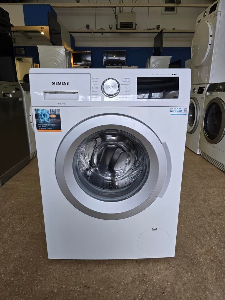 Siemens IQ 500 wasmachine | 8 kilo | A+++ | Gratis thuis ✅️, Ophalen, Jirnsum, 1200 tot 1600 toeren, 8 tot 10 kg