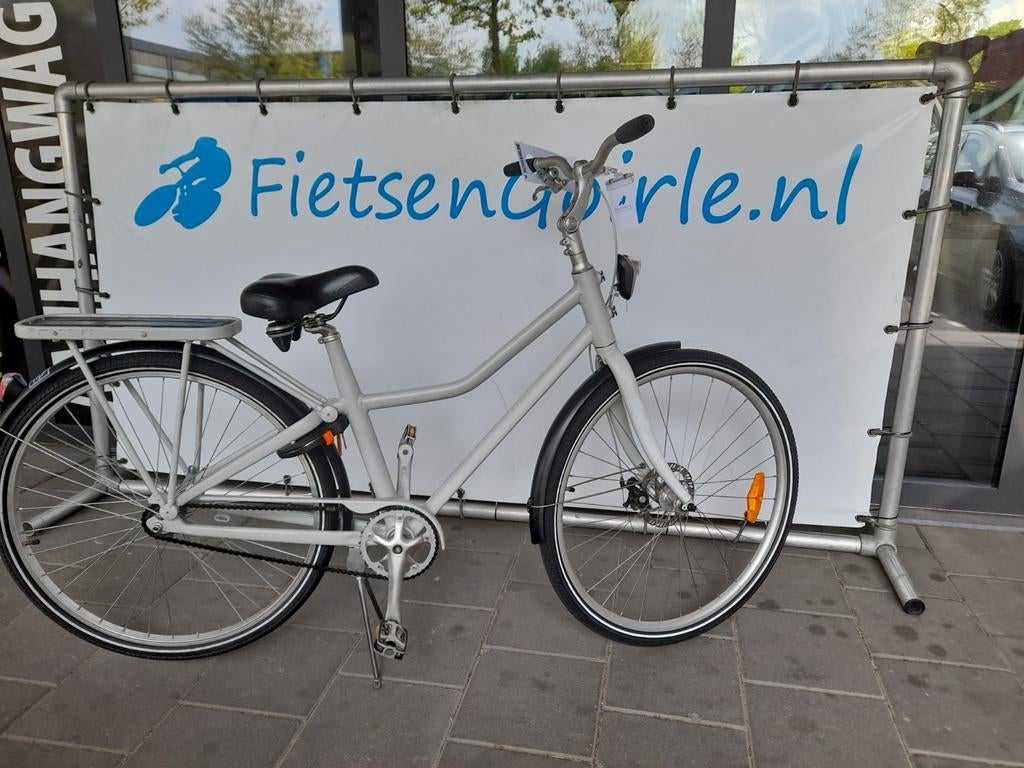 damesfiets 28 inch, 48 cm frame, Fietsen en Brommers, Fietsen | Dames | Damesfietsen, Gebruikt, Overige merken, 47 tot 50 cm, Ophalen