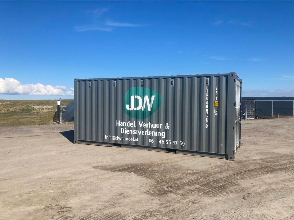Te huur zeecontainers/opslag €13,00 per week, Ophalen of Verzenden