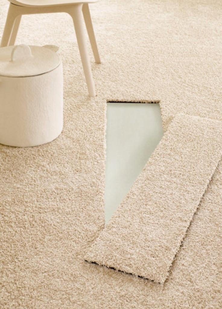 TAPIJTTEGELS NIEUW MERK DESSO GROTE PARTIJEN VERKOOP, Huis en Inrichting, Stoffering | Vloerbedekking, Ophalen, Crème, 75 m² of meer
