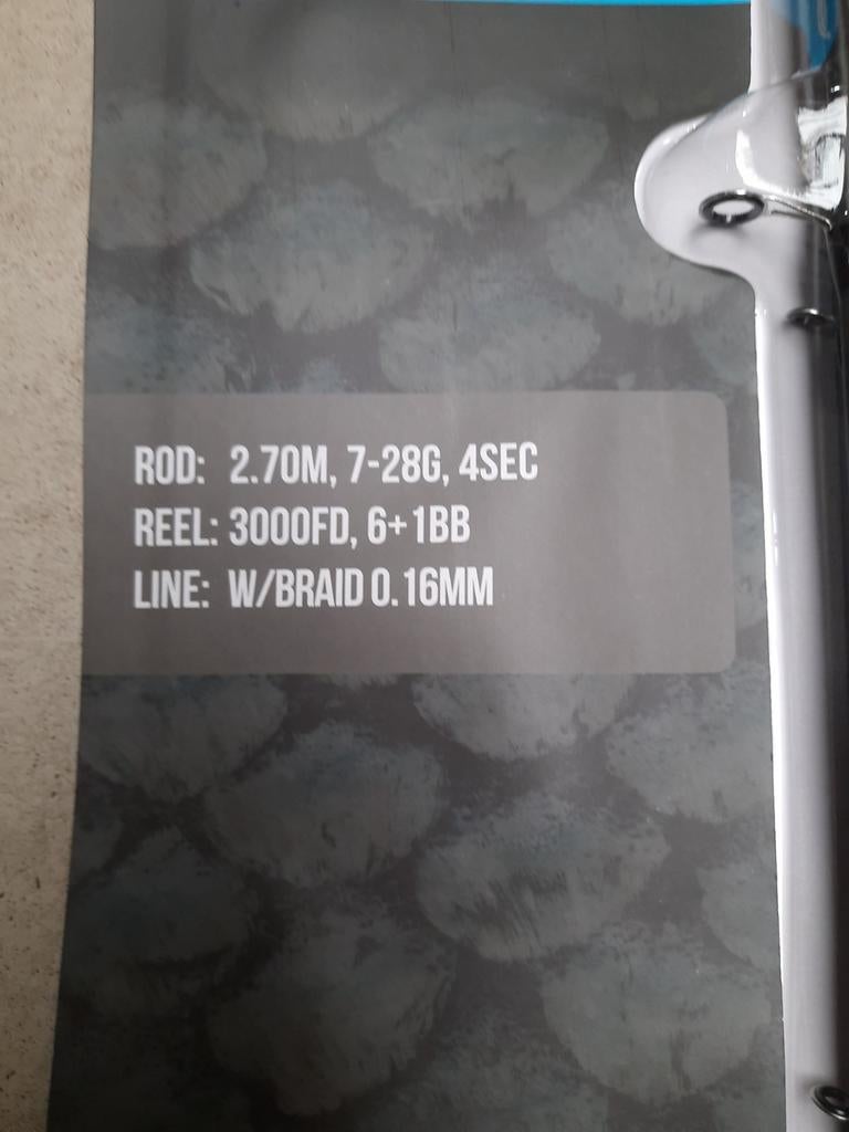 Hansen Spinset reishengel 2.70m 7-28 gram, Nieuw, Ophalen of Verzenden, Hansen, Info@hansen.com