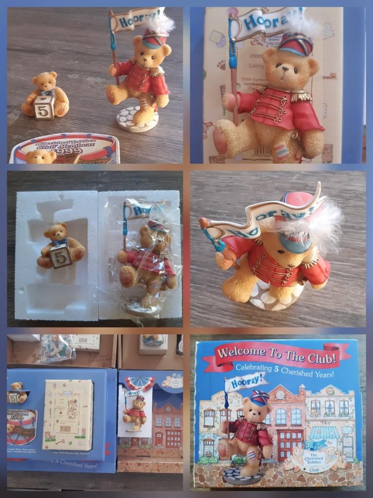 Vier dozen Cherished Teddies Collectie Serie bijna gratis, Verzamelen, Beren en Cherished Teddies, Ophalen of Verzenden, Nieuw