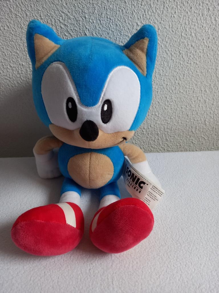 Sonic  knuffel, Overige karakters, Overige typen, Blauw, Ophalen of Verzenden