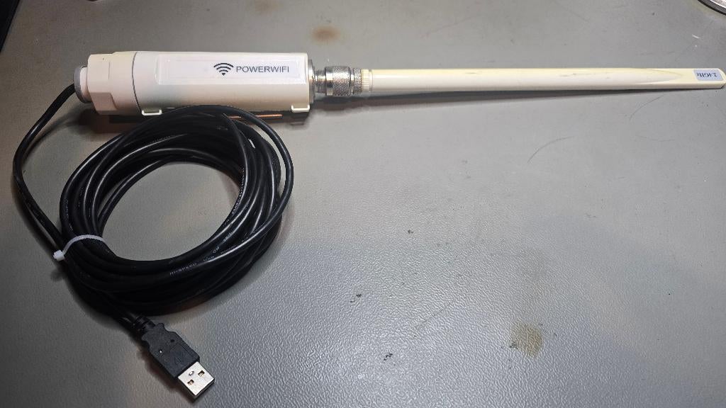 powerwifi PW2 USB buitenantenne, Computers en Software, WiFi-versterkers, Ophalen of Verzenden, Gebruikt, Powerwifi