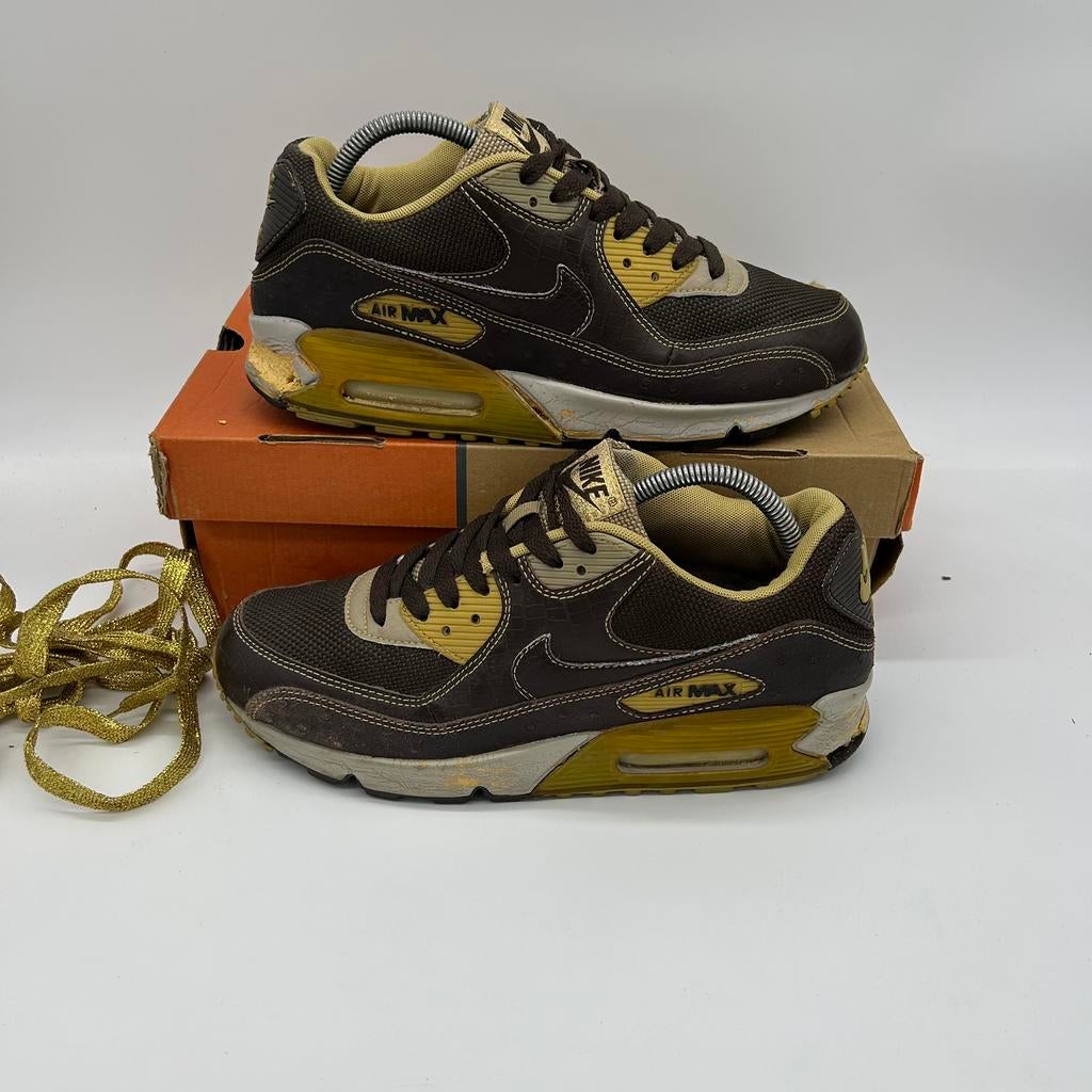 Nike air max 90 deluxe baroque brown 2008 maat 42, Bruin, Ophalen of Verzenden, Sneakers of Gympen, Zo goed als nieuw