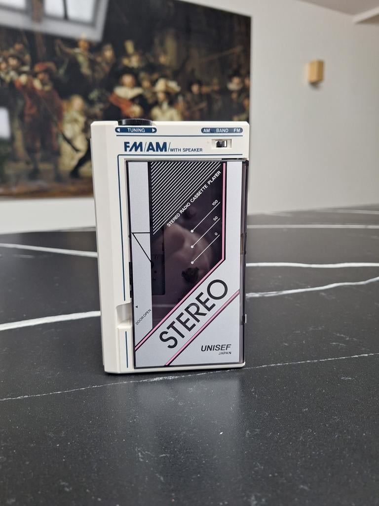Vintage Unisef Walkman Z-20P - Nieuw in Doos!, Audio, Tv en Foto, Walkmans, Discmans en Minidiscspelers, Ophalen of Verzenden