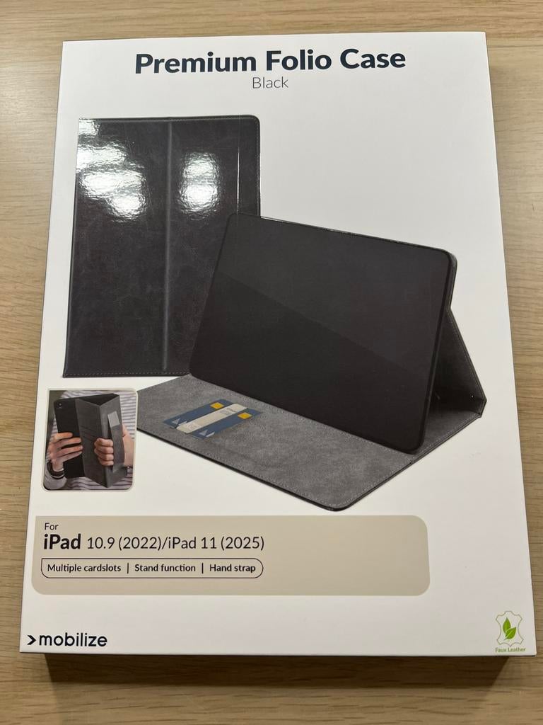 Ipad hoes zwart voor ipad 10.9 en ipad 11, Ophalen of Verzenden, Zo goed als nieuw, 10 inch, Bescherming voor- en achterkant