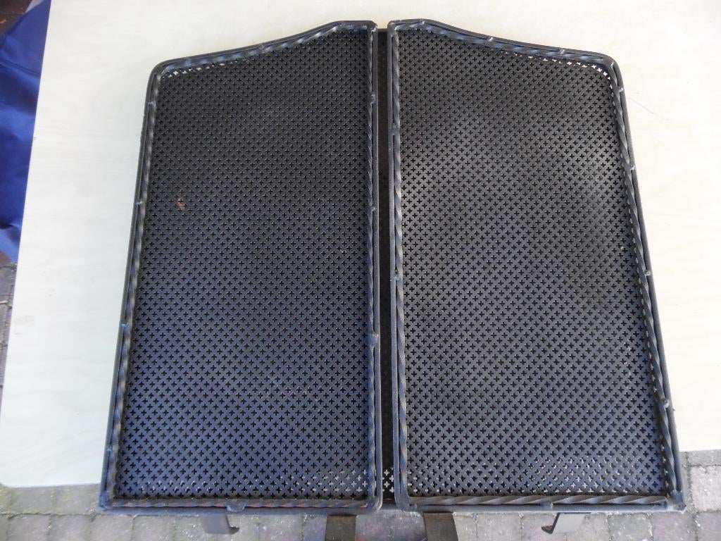 openhaard vuur of spat scherm nieuw 55 cm hoog 1.00 m breed, Ophalen of Verzenden, Nieuw, Vrijstaande haard, Houthaard