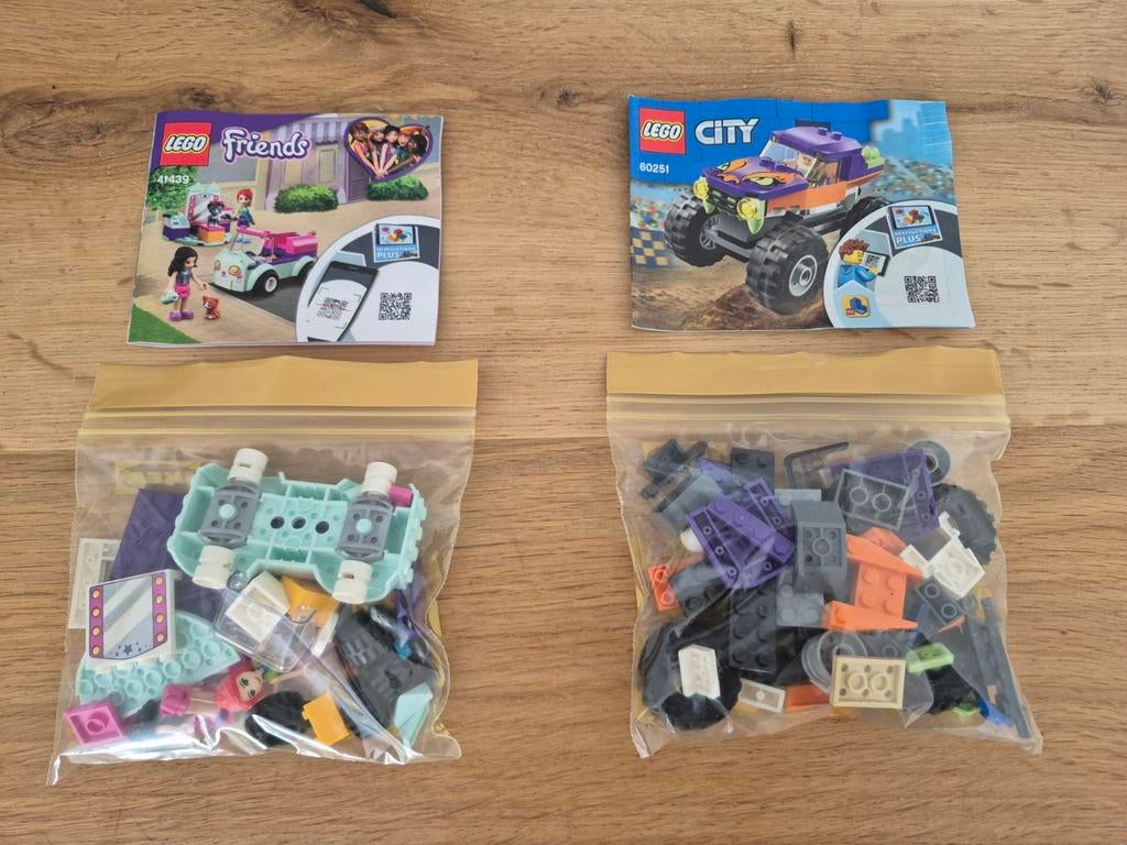 Lego auto's 41439 en 60251 compleet, Ophalen of Verzenden
