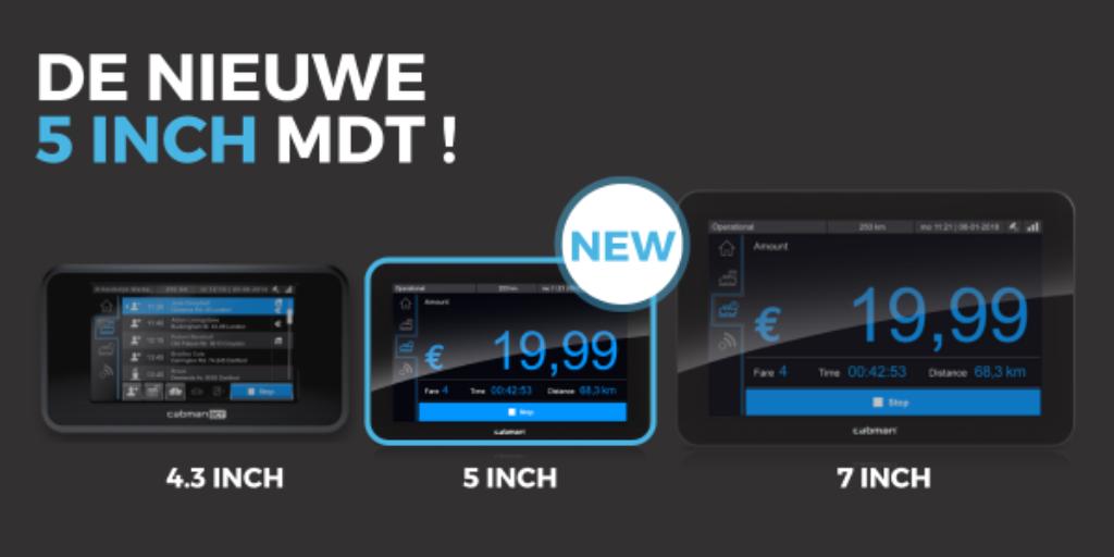 CABMAN MDT/CDT VANAF 35,00 PER MAAND !! MET KORTINGSKNOP !!, Koeriersdiensten