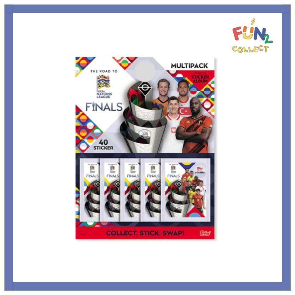 Topps Nations League multipack first edition, Verzenden, Zo goed als nieuw, Meerdere stickers