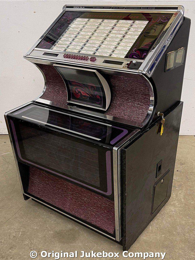 JUKEBOX: ROCKOLA model 451 jukebox, Verzamelen, Automaten | Jukeboxen, Gebruikt, Rock Ola, 1960 tot 1970, Ophalen