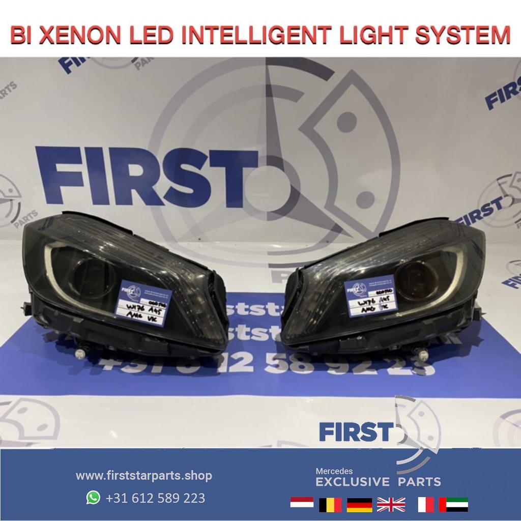 W176 A KLASSE A45 AMG ILS KOPLAMPEN SET LED INTELLIGENT LIGH, Auto-onderdelen, Verlichting, Gebruikt, -, Ophalen of Verzenden