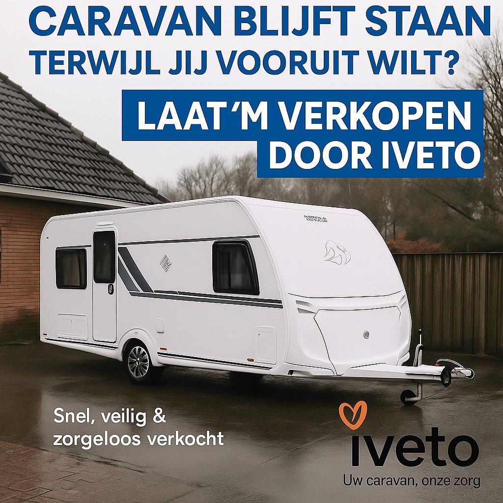 Iveto caravan verkopen - uw caravan, onze zorg, Caravans en Kamperen, Caravan Inkoop