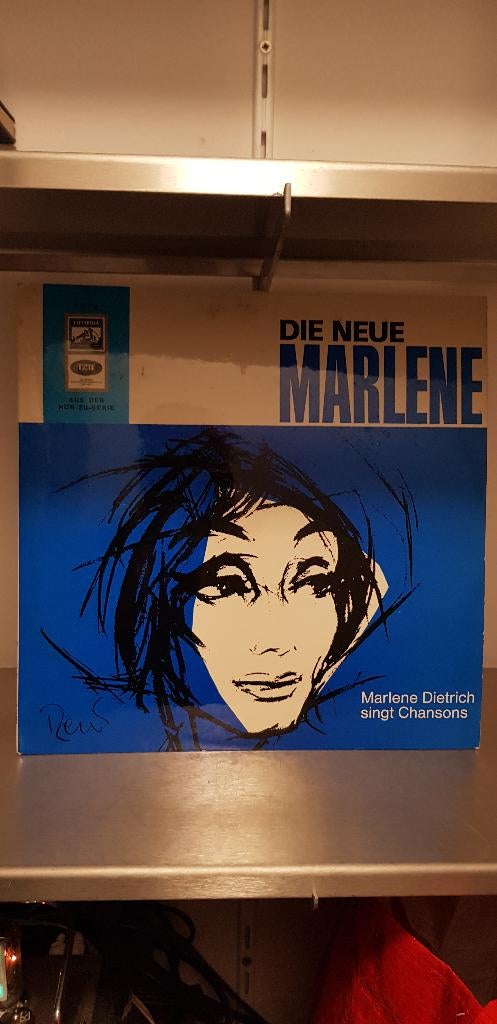 Die neue Marlene Dietrich singt chansons (Z221-242), Cd's en Dvd's, Vinyl | Pop, Ophalen of Verzenden, Zo goed als nieuw, Overige formaten