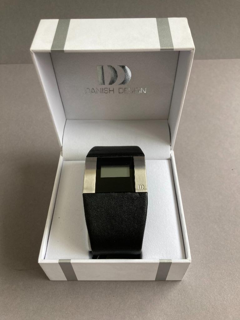 Danish Design Horloge Nieuw, Sieraden, Tassen en Uiterlijk, Horloges | Heren, Leer, Staal, Polshorloge, Nieuw