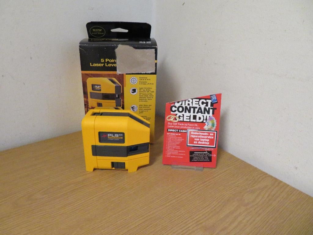 Fluke PLS 5R 5-punts laserwaterpas | Pawn Eindhoven, Ophalen, Zo goed als nieuw, Overige meters