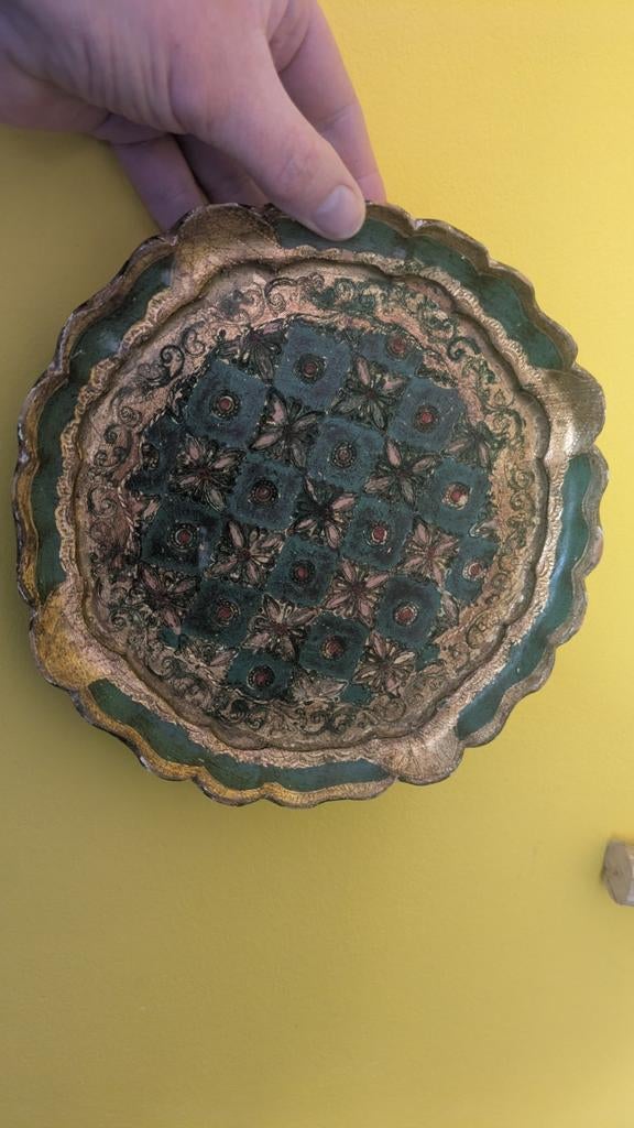 Vintage Decoratieve Schaal / Mand, Huis en Inrichting, Woonaccessoires | Schalen en Manden, Overige materialen, Gebruikt, Schaal
