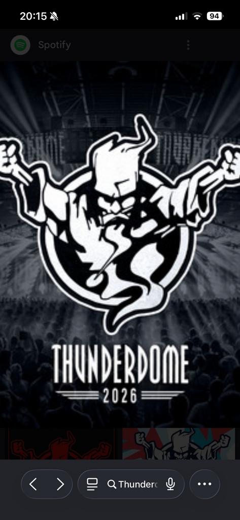 SOLD OUT THUNDERDOME 2026 2x tickets vrijdag!!!!, Twee personen