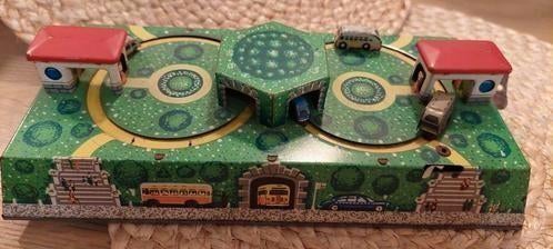 VINTAGE BLIKKEN OPWINDBARE AUTO-BAAN, Verzamelen, Speelgoed, Ophalen of Verzenden, Gebruikt