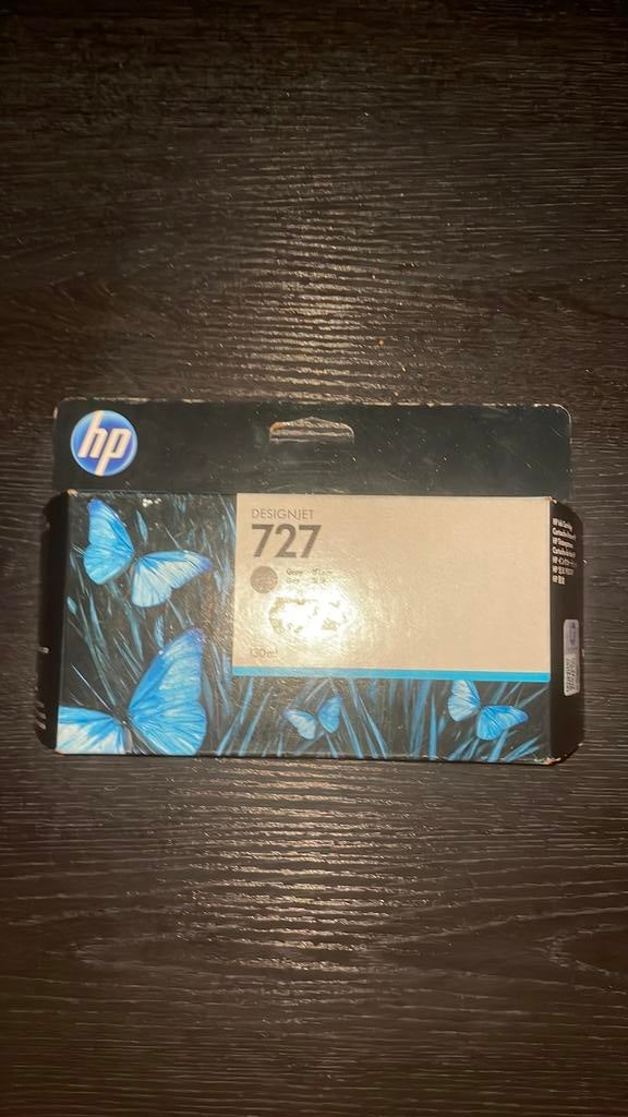 HP 727 grijze DesignJet inktcartridge, 130 ml, Computers en Software, Printers, Ophalen of Verzenden, Nieuw, HP