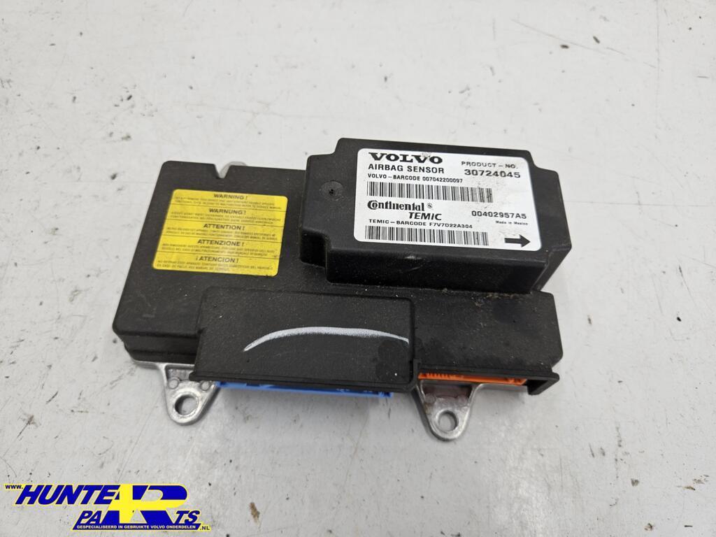 Airbag module Volvo V50/S40/C30 ('04-'12) 30724045, Gebruikt, Ophalen of Verzenden, Volvo, Volvo